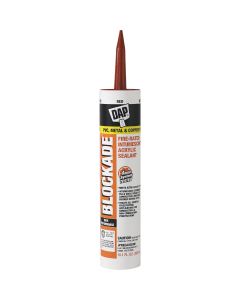 Dap Blockade 10.1 Oz. Fire-Rated Intumescent Sealant, Red