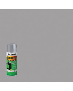 Rust-Oleum Silver Flat 12 Oz. High Heat Spray Paint