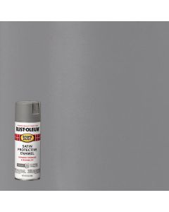 Rust-Oleum Stops Rust 12 Oz. Satin Coastal Gray Anti-Rust Spray Paint