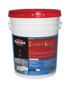 Black Jack Elasto-Kool 700 5 Gal. 7-Year White Siliconized Elastomeric Coating