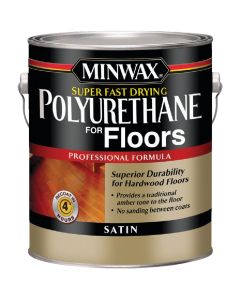 Minwax Satin Super Fast-Drying Polyurethane For Floors, 1 Gal.