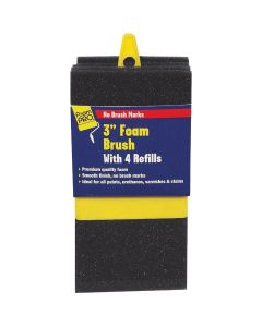 FoamPRO 3 In. Foam Brush & 4 Refills