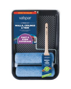 Valspar Walls, Ceilings & Trim Paint Roller Kit (6-Piece)