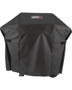 Weber Spirit II 48 In. 2-Burner Black Polyester Gas Grill Cover