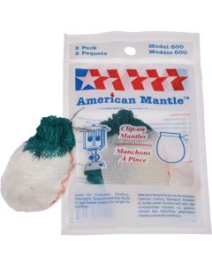 American Mantle #21 Style Clip-On Lantern Mantle (2-Pack)