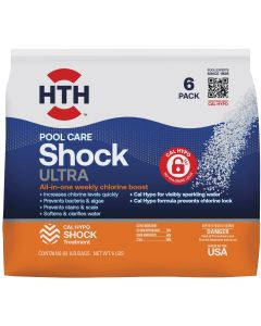 HTH Pool Care 1 Lb. Shock Ultra Granule (6-Pack)