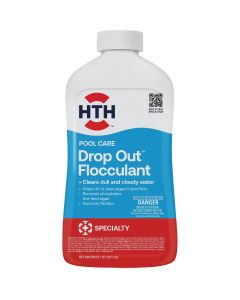 HTH Pool Care Drop Out 1 Qt. Liquid Flocculant