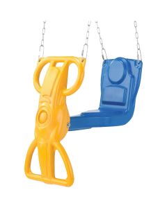 Swing N Slide Wind Rider Blue & Yellow Glider Swing