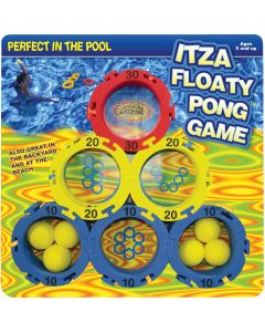 Water Sports Itza Floaty Pong 2 or More Players Pool Game