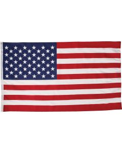 Valley Forge 3 Ft. x 5 Ft. Polycotton American Flag