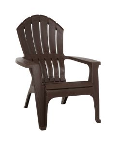 Adams RealComfort Earth Brown Resin Adirondack Chair