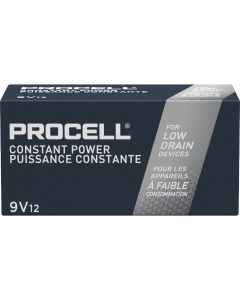 Procell 9V Professional Alkaline Battery (12-Pack)