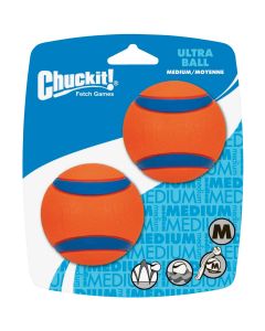 Petmate Chuckit Medium Ultra Ball Dog Toy (2-Pack)