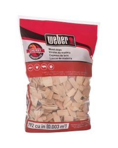 Weber FireSpice 192 Cu. In. Cherry Smoking Chips