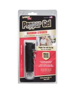 Sabre Red 0.54 oz Black Flip Top Self-Defense Pepper Gel