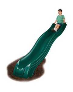 Swing N Slide Alpine 8.5 Ft. L. Green Plastic Wave Slide