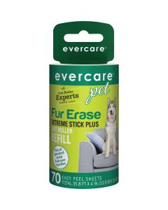 Evercare Pet Fur Erase Extreme Stick Plus 35.8 Ft. x 4 In. Refill Roll Pet Hair Remover