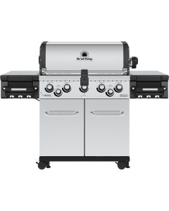 Broil King Regal S590 5-Burner Stainless Steel 55,000-BTU LP Gas Grill with 10,000-BTU Side -Burner