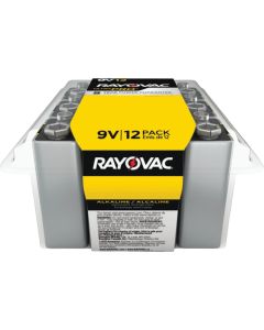 Rayovac UltraPro 9V Alkaline Battery (12-Pack)