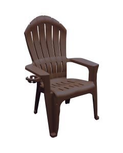 Adams Big Easy Earth Brown Resin Adirondack Chair