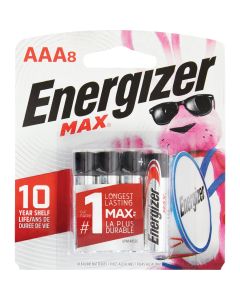 Ever 8pk Aaa Alkaline Battery