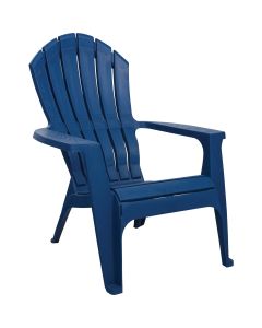 Adams RealComfort Monaco Blue Resin Adirondack Chair