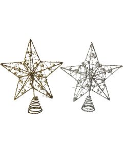 Alpine 9 In. Wire Star Tree Topper