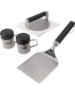 Weber Griddle Smashed Burger Set