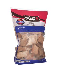 Weber FireSpice 350 Cu. In. Hickory Smoking Chunks