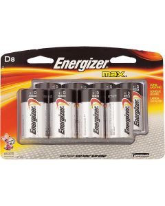 8pk D Alkaline Battery