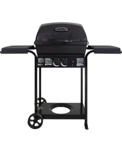 Huntington 2-Burner Black 25,000 BTU LP Gas Grill