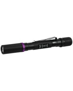 Police Security 395 Nm. 2AAA Aluminum UV Inspection Penlight with Bite Guard