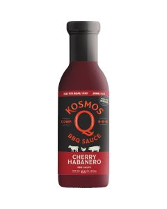 Kosmos Q 15. Oz. Cherry Habanero BBQ Sauce