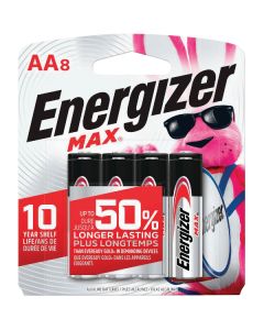 Energizer Max AA Alkaline Battery (8-Pack)