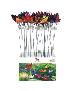 Exhart WindyWings 29 In. H. Metal Butterfly Garden Stake