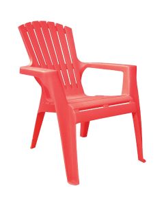 Adams Kids Red Resin Adirondack Chair