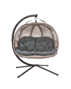 Flowerhouse Dream Catcher Sand Hanging Patio Loveseat