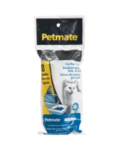 Petmate Disposable Jumbo Cat Litter Pan Liner, 8-Count