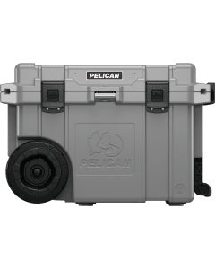 Pelican Elite 45 Qt. 2-Wheeled Cooler, Dark Gray