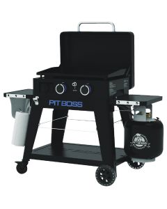 Pit Boss 2-Burner Black & Stainless Steel 26,000 BTU 421 Sq. In. Outdoor LP Gas Griddle