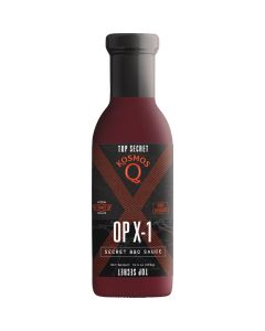 Kosmos Q OP-X1 15.5 Oz. Secret BBQ Sauce