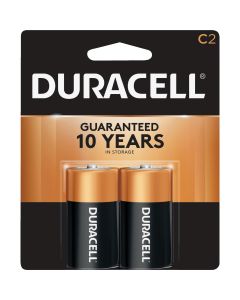 Dura 2pk C Alkaline Battery