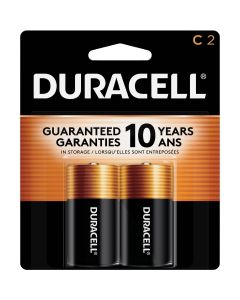 Dura 2pk C Alkaline Battery