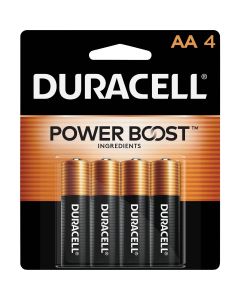 Duracell CopperTop AA Alkaline Battery (4-Pack)