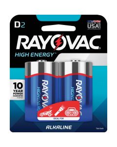 2pk D Alkaline Battery