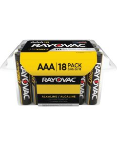 Rayovac UltraPro AAA Alkaline Battery (18-Pack)