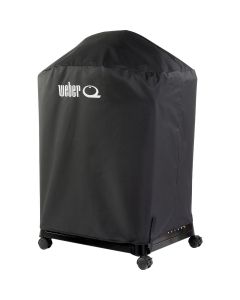 Weber Q2800 Polyester Black Grill Cart Full Length Cover