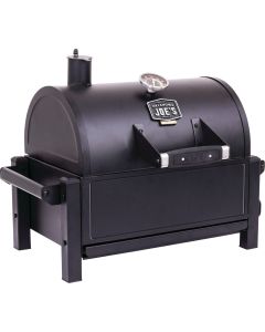 Oklahoma Joe's Rambler Black 218 Sq. In. Charcoal Tabletop Portable Grill