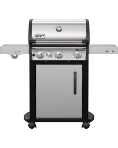 Weber Spirit SP-335 3-Burner Stainless Steel 32,000 BTU LP Gas Grill