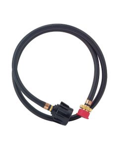 Weber Q Grill 6 Ft. QCC1 Rubber LP Hose with Adapter